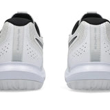Innebandyaskor Asics Gel-Tactic 13 bakvy i vit med svart hälkappa och sulskydd