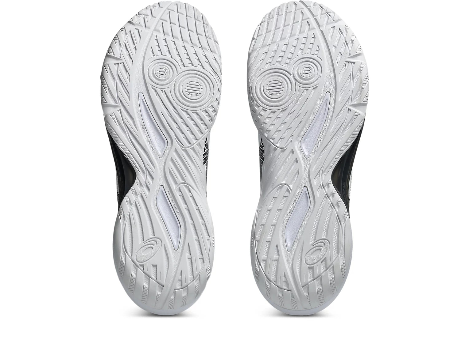 Innebandyaskor Asics Gel-Tactic 13 med vit profilerad sula och greppmönster