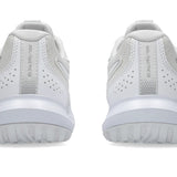 Innebandysko Asics Gel-Tactic 13 W, vy bakifrån, vit ovandel