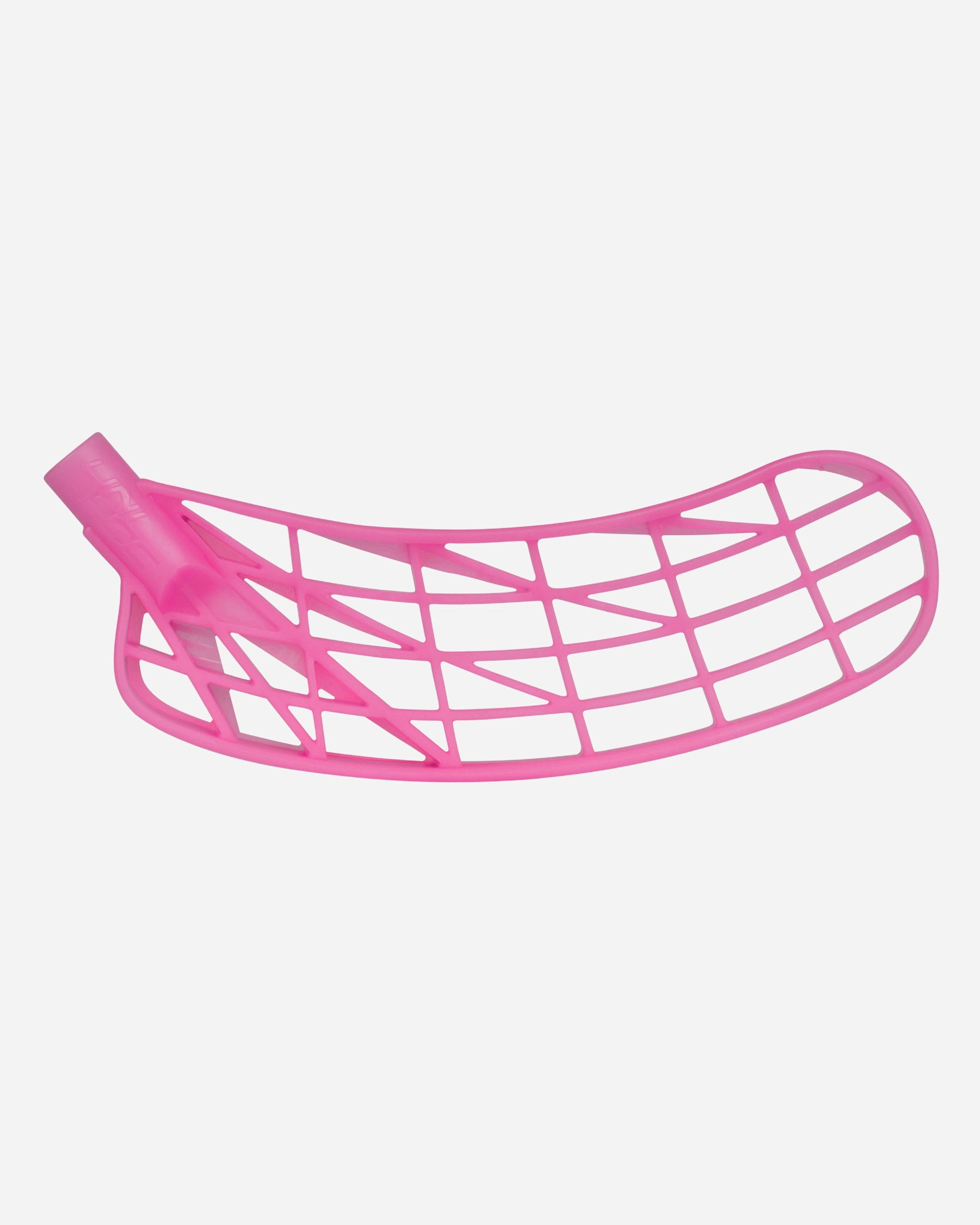 Innebandyblad Unilite Feather PP i rosa plastnät med böjd kant