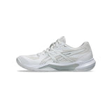 Innebandysko Asics Gel-Tactic 13 W i vit med gråa detaljer
