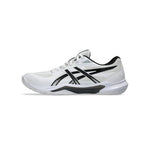 Innebandyaskor Asics Gel-Tactic 13 i vit/svart, snörning och låg ovandel