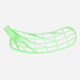 Innebandyblad Unilite Feather PP i ljusgrönt plastnät med böjd kant