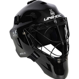 Målvaktshjälm UNIHOC ALPHA PRIME EVOLAB BLACK