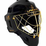 Målvaktshjälm UNIHOC ALPHA PRIME EVOLAB BLACK