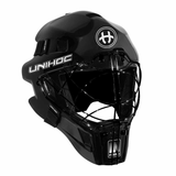 Målvaktshjälm MASK UNIHOC INFERNO 66 BLACK (CAT-EYE CAGE)